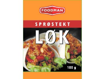 sprøstekt løk