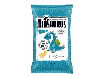 Biosaurus mais-snacks m/havsalt Øko