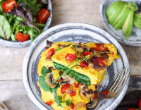 easy egg omelett 2