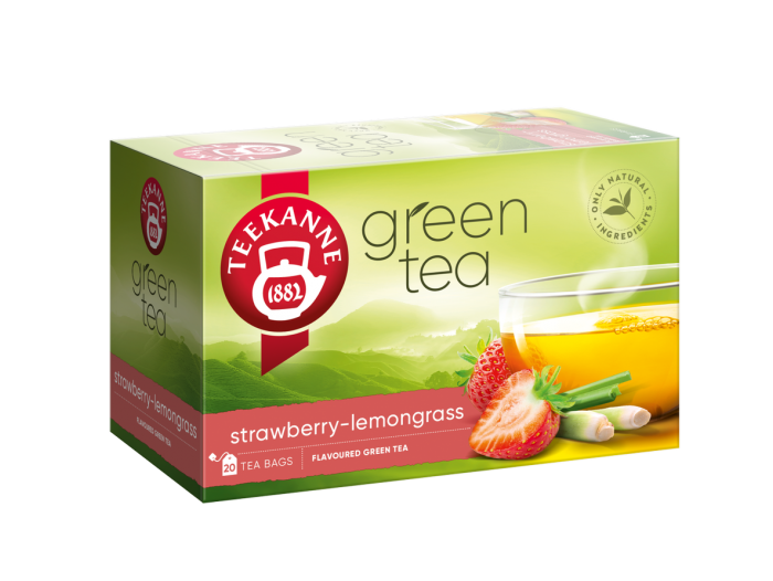 Green Tea Strawberry Lemongrass