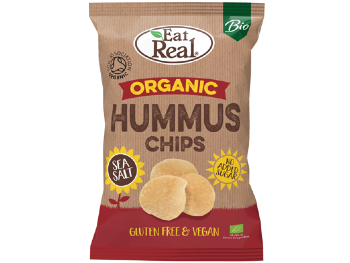 Eat Real Orgranic Hummus chips sea salt