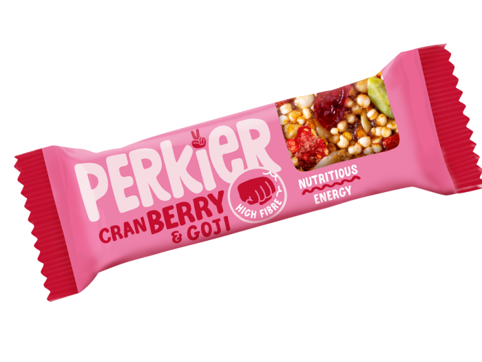 Perkier Quinoa Bar m/Goji og Tranebær